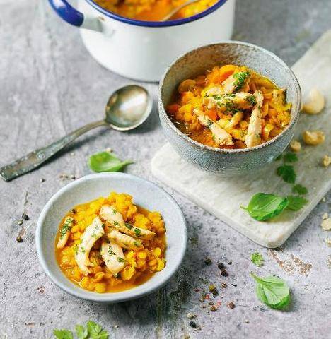 Nous Deux 4138 Poulet aux lentilles corail