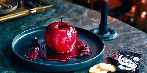 Nous Deux 4139 Pommes pochées ensorcelées à l’hibiscus et au gingembre