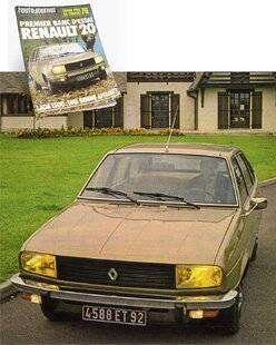 L'Auto-Journal 1184 LA RENAULT 20 GTL À L'ESSAI