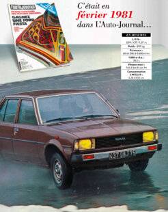 L'Auto-Journal 1204 LA TOYOTA COROLLA DX À L'ESSAI