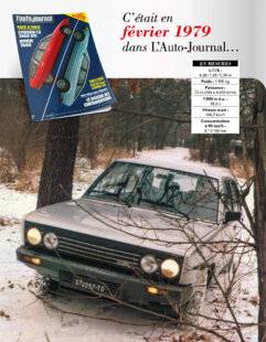L'Auto-Journal 1208 LA FIAT 131 2500 DIESEL À L'ESSAI