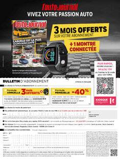 L'Auto-Journal 1210 BULLETIN D'ABONNEMENT