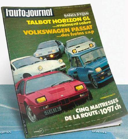 L'Auto-Journal 1218 LA TALBOT HORIZON GL À L’ESSAI