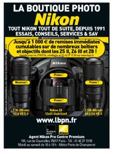 Réponses Photo 391 LA BOUTIQUE PHOTO Nikon