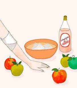 Top Santé 345 Du vinaigre pour soulager un psoriasis