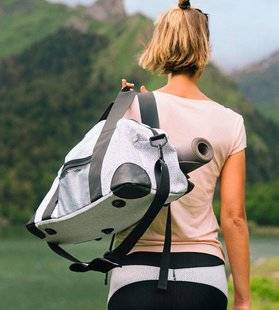 Top Santé 345 MON COURS DE YOGA… DANS UN SAC !