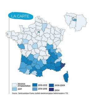 Top Santé 349 L'IMPLANTATION DU MOUSTIQUE TIGRE CONTINUE