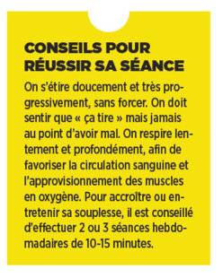 Top Santé 350 LES BONS GESTES… pour étirer ses jambes