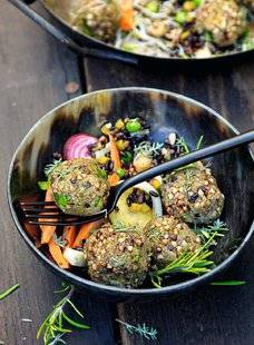 Top Santé 351 Boulettes de sarrasin à la courgette