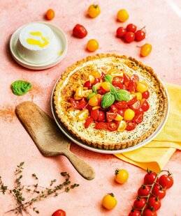 Top Santé 419 QUICHE AUX TOMATES CERISE