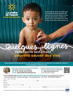 Top Santé 422 La chaîne de l'espoir