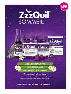 Top Santé 430 ZzzQuil SOMMEIL