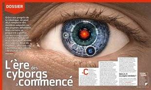 Science & Vie Junior 306 L'ére des cyborgs a commencé