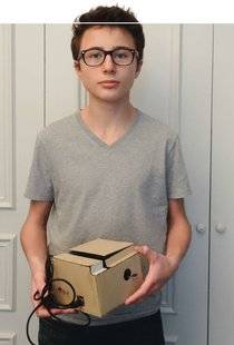 Science & Vie Junior 307 Victor, 15 ans, invente l'Essuie-Lunettes