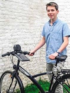 Science & Vie Junior 308 Amaury Ailleret, 17 ans, invente le Discov'