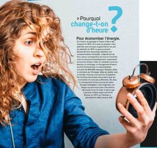 Science & Vie Junior 312 Pourquoi change-t-on d'heure ?