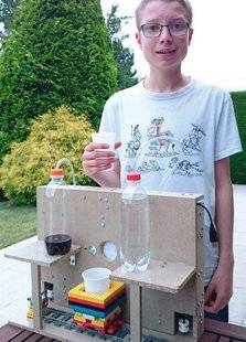 Science & Vie Junior 312 Johan Belloy, 14 ans, invente la Machine à sirop