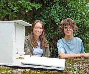 Science & Vie Junior 410 Florine Daumas, 16 ans, et Guillaume Lairot, 15 ans, inventent le Nourrichat