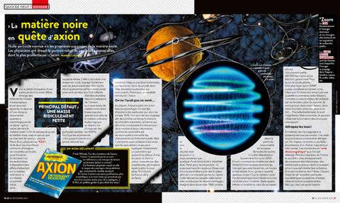 Science & Vie Junior 411 La matière noire en quête d'axion