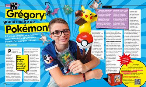 Science & Vie Junior 425 Grégory grand maître de Pokémon