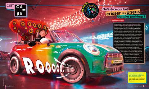 Science & Vie Junior 428 Qu'est-ce qui fait crisser les pneus dans les parkings ?