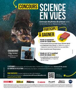 Science & Vie Junior 434 CONCOURS SCIENCE EN VUES