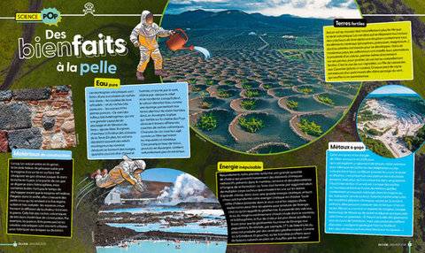 Science & Vie Junior 436 Des bienfaits à la pelle