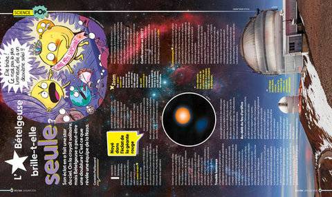 Science & Vie Junior 436 L'étoile bételgeuse brille-t-elle seule