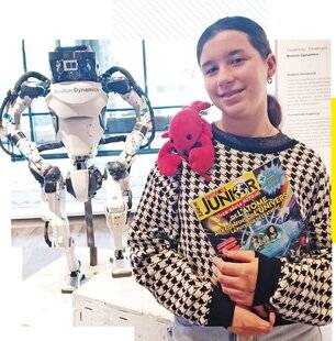 Science & Vie Junior 436 Meet Boston… avec Élise!