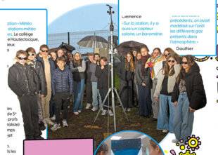 Science & Vie Junior 440 « Météo à l'École »