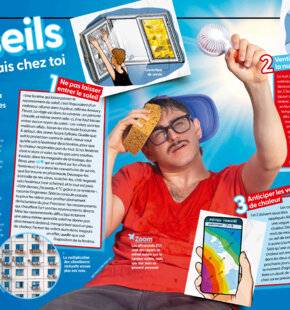 Science & Vie Junior 443 6 conseils pour rester au frais chez toi