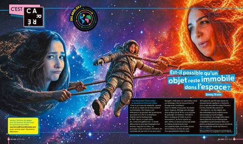Science & Vie Junior 443 Est-il possible qu'un objet reste immobile dans l'espace?