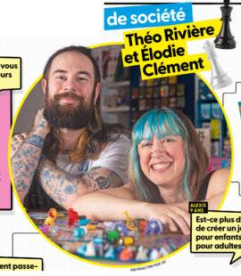 Science & Vie Junior 443 Créateurs de jeux de société Théo Rivière et Élodie Clément