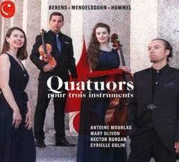 Diapason 718 QUATUORS POUR TROIS INSTRUMENTS
