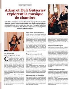 Diapason 748 Adam et Dali Gutseriev