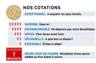 Diapason 750 NOS COTATIONS