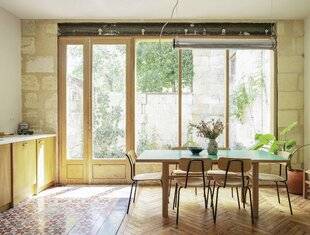 Maison & Travaux 353 5. LE TRIO, BOIS, MÉTAL, PIERRE mis au service du lieu