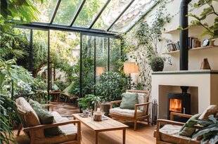 Maison & Travaux 354 Jardin d’hiver, UN COCON QUATRE SAISONS