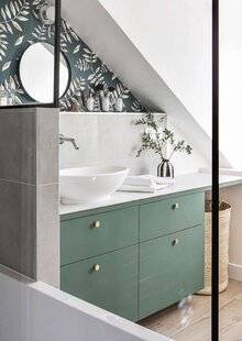 Maison & Travaux 356 5. Salle de bains : jouer avec les volumes