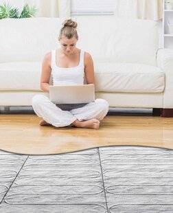 Maison & Travaux 357 LE CHARME DISCRET du sol chauffant