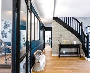 Maison & Travaux 357 Mise en lumière Art déco D'UNE ENTRÉE