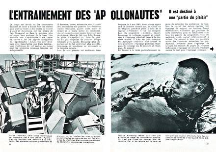Hors-Séries 287 ENTRAINEMENT DES "APOLLONAUTES" - Il est destiné à une "partie de plaisir"