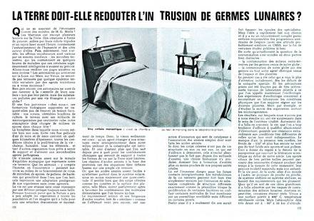 Hors-Séries 287 LA TERRE DOIT-ELLE REDOUTER L'INTRUSION DE GERMES LUNAIRES ?