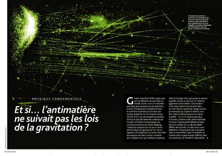 Hors-Séries 288 Et si… l'antimatière ne suivait pas les lois de la gravitation ?