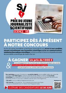 Hors-Séries 320 PRIX DU JEUNE JOURNALISTE SCIENTIFIQUE