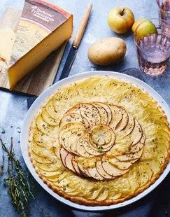Pleine Vie 404 Tarte aux deux pommes au vacherin fribourgeois