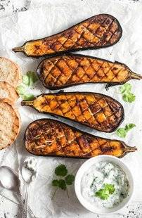 Pleine Vie 410 Aubergines marinées à l'ail et au thym