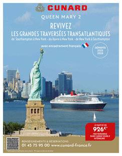Pleine Vie 467 CUNARD