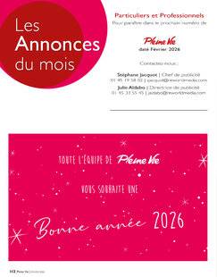 Pleine Vie 475 Les Annonces du mois