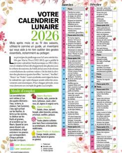 Pleine Vie 476 VOTRE CALENDRIER LUNAIRE 2026